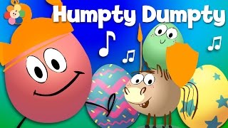 Humpty Dumpty Sat on a Wall | Music video | Nursery Rhyme Cartoons for kids # | BabyFirst TV