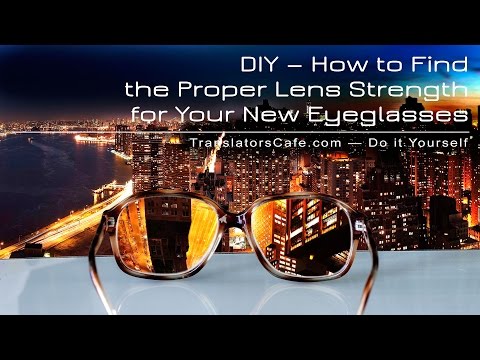 DIY Optometrist  Choose Your New Eye Glasses by Yourself