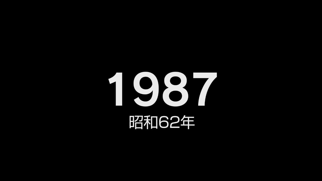 1987年（昭和62年）ヒット曲でプレイバック