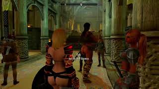 Skyrim SE (mods) - Sif - Halted Stream Camp & Idles & Animation