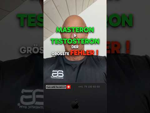 Testosteron & Masteron ❌ Der größte Fehler vieler Athleten!