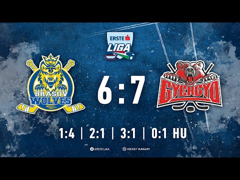 Gólösszefoglaló - EL 87 - Brasov Wolves - Gyergyói Hoki Klub 6:7 20211107