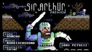 Shine 64. Sir Arthur, Petscii. Ghosts n Goblins (86), Ghosts n Goblins Arcade. Each level 1.
