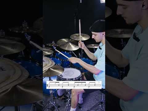 Learn this latin drum beat ! #drumlessons