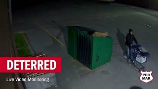 LiveShield Deters Unwanted Visitor: Caught on Camera