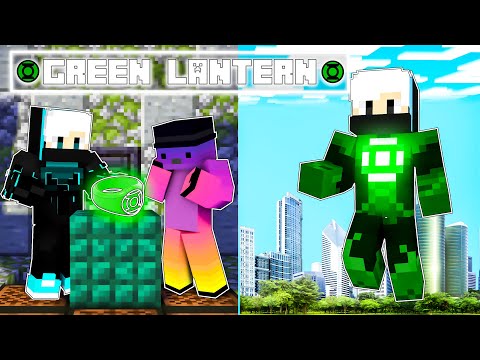 HK Is GREEN LANTERN In Minecraft (Hindi)