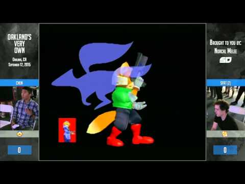 Oakland's Very Own: Singles - Winners Bracket: Chen (Sheik/Samus) vs SFAT (Fox)