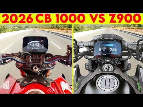 (2026) CB 1000 SP VS Z900 | 0 TO 300 | TOPSPEED CLOSE BATTLE !!!