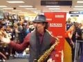 BONEY JAMES PLAYS JOHN KLEMMER "TOUCH" LIVE [iPHONE VIDEO]