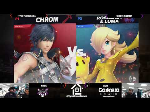 Panda Smash Monday 10/21/19 - Nandez(Chrom) VS Ricky(Rosaluma/Palutena)-  Winners Quarters