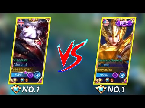 FAREWELL | TOP 1 ZILONG Vs TOP 1 ALUCARD | Battle of Supreme no.1 | Inuyasha x Sesshumaru | MLBB