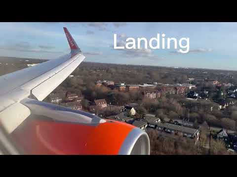 FULL FLIGHT Manchester To Hamburg easyJet A320