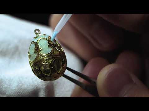 Fabergé | The Guilloché Enamelling Technique