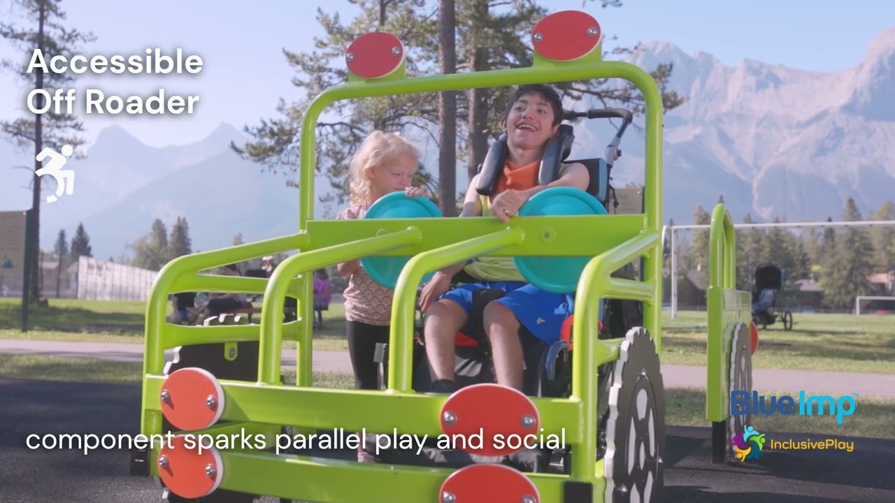 Off Roader Wheelchair Accessible Playground Equipment