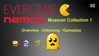 Evercade Namco Museum 1 - Unboxing - Overview - Gameplay