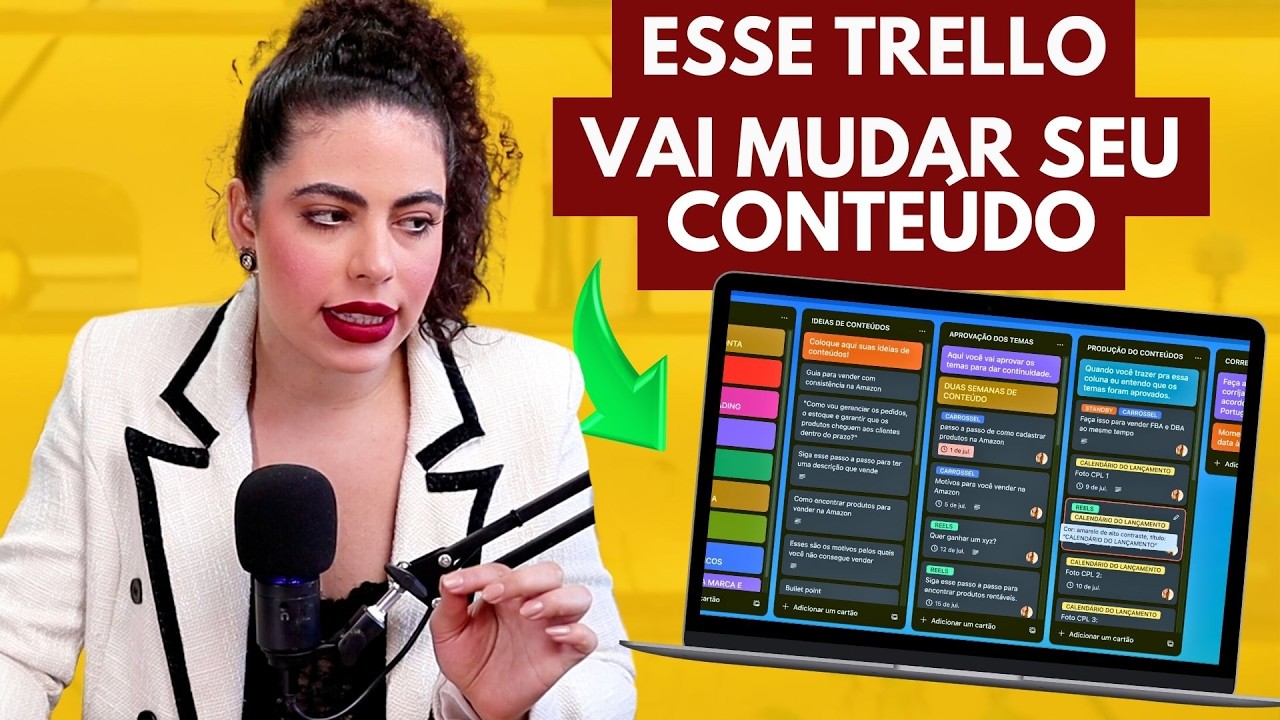 PLANEJAMENTO de CONTEÚDO com o TRELLO