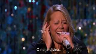 O Holy Night  Mariah Carey Live  LEGENDADO ABC 2010