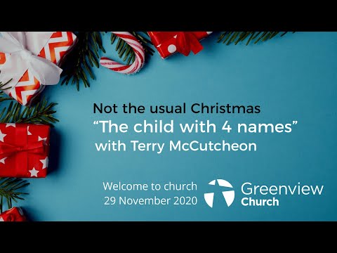 20201129 GV Sunday Morning Service