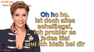 Anna Maria Zimmermann - Scheiß egal -  Instrumental
