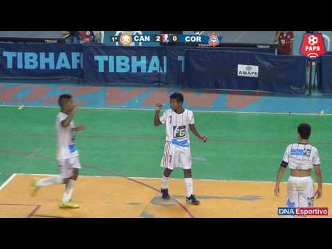Campeonato Amazonense de Futsal 2017 / Sub-15. • Batista Canaã 4 x 1 Corinthians Manaus