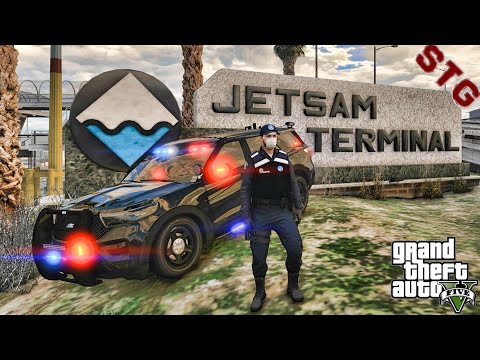 PORT AUTHORITY POLICE PATROL!!!| #150 (GTA 5 REAL LIFE PC POLICE ROLEPLAY MOD)