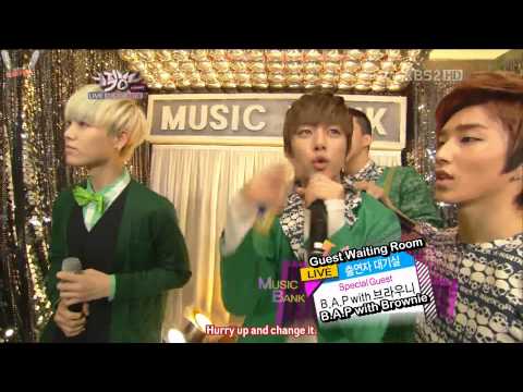 [BABYSPYSUBS] 120914 Music Bank Waiting Room