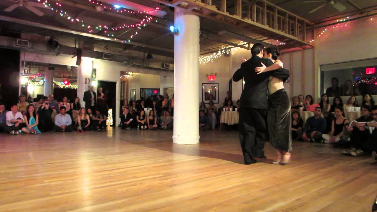 Sol Alzamora & Leandro Capparelli @ All Night Milonga NYC performance 2 2014