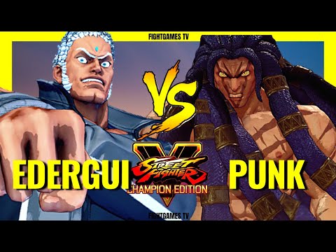 PUNK [NECALLI] X EDERGUI [URIEN] FT2 STREET FIGHTER V CE HIGH LEVEL MATCH
