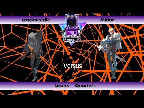 Flynn's Arcade 087 Losers Quarters - crackneedle (Happy Chaos) VS Midori (Ky Kiske) Guilty Gear 2023