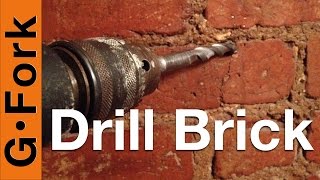 Drill Into Brick or the Mortar? - GardenFork