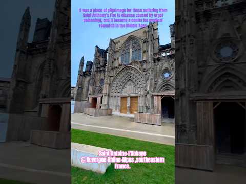 Abbey of Saint-Antoine @ Auvergne-Rhône-Alpes region of southeastern France.