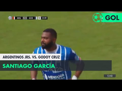 Santiago García (1-1) Argentinos Jrs. vs Godoy Cruz | Fecha 26 - Superliga Argentina 2017/2018