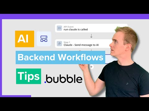 AI Powered Backend Workflows Made EASY with Bubble.io! | Planet No Code