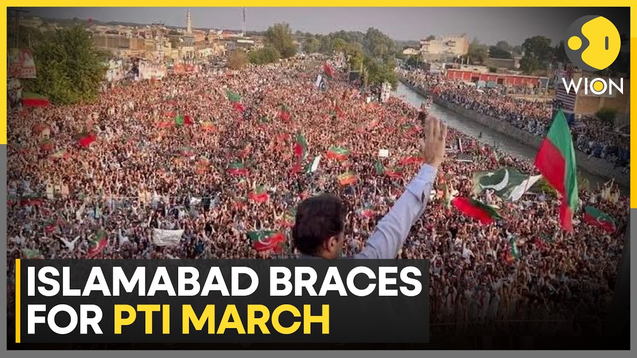 Islamabad Turns Into Fortress Ahead of PTI's March Today | WION News