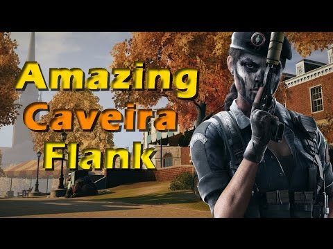 Amazing Caveira Flank - Rainbow Six Siege Montage #1