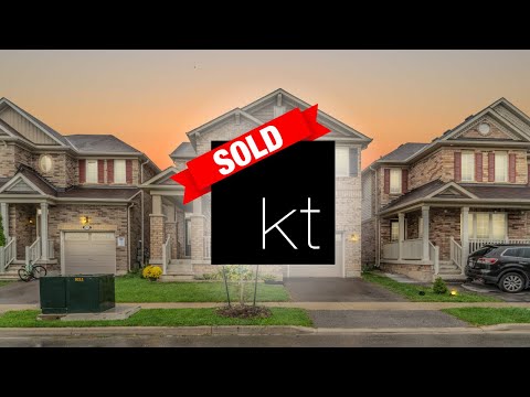 285 Cedric Terrace, Milton. Mattamy 34' Plan 4 - Hawthorne Village on the Escarpment.