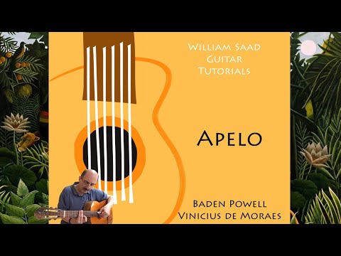 Apelo - Baden Powell - Vinicius de Moraes - Guitar Tutorial 2020