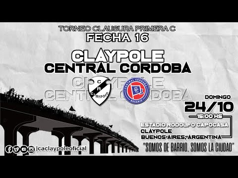 Claypole vs Central Córdoba | Fecha 16 | Clausura Primera C 2021