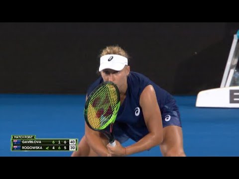 Daria Gavrilova v Olivia Rogowska Match Highlights (R1) | Sydney International 2018