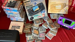 Sega Game gear updated collection. 