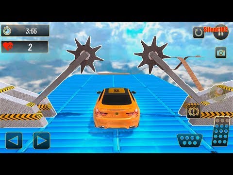 Real Taxi Car Stunts 3D: Impossible Ramp Car Stunt #2 - Android Gameplay