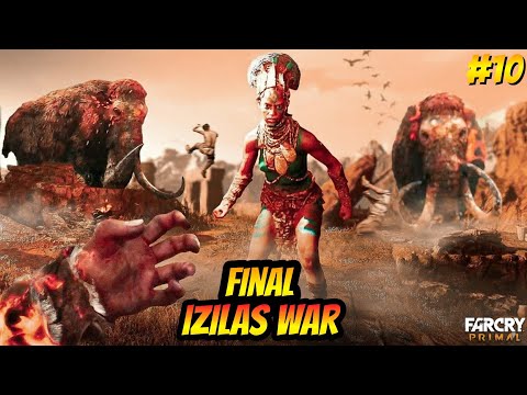ATTACKING The IZILAS Village With A MAMMOTH - Far Cry Primal #10