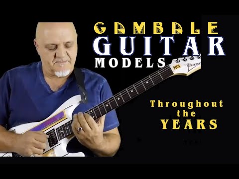 Gambale Medley of Guitar Models Throughout The Years!