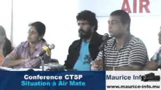 Conférence de presse CTSP sur Air Mate
