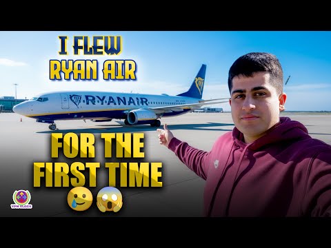 I FLEW RYAN AIR FOR THE FIRST TIME and IT's.....