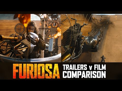 Furiosa Trailers vs Final Movie CGI Comparison