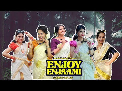 Dhee ft. arivu Enjoy Enjaami Dance Cover|Onam2021|Youtube Buddies|Naughtynutmeg