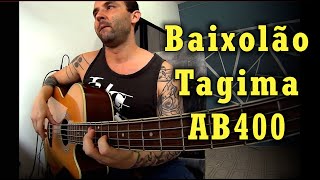 Video thumbnail for Baixolão Tagima AB 400 #2  - Pizzicato, acordes e drive no baixo by Davi Motta