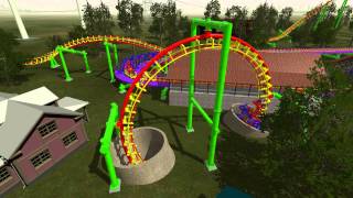 preview picture of video '4Direction - A 4th Dimensional Coaster [NoLimits 2]'