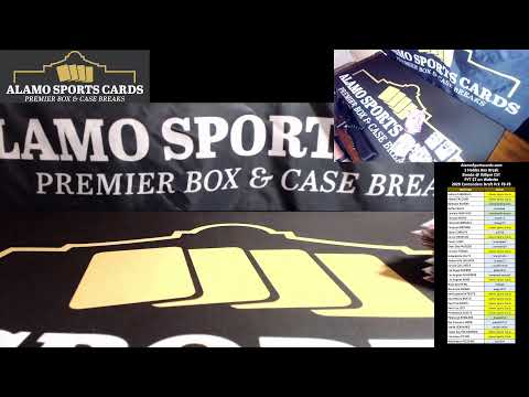 11/12/20 Alamo Sports Cards 2020 Panini Contenders Draft Picks Hobby Box Break